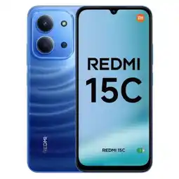 Falabella Celular Redmi 15C Dual Sim 4G 128GB /4GB 6.9' 50 Mpx, Azul oferta