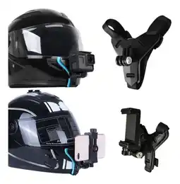 Falabella Soporte Base Para Celular Gopro Casco Moto Universal Mentón oferta