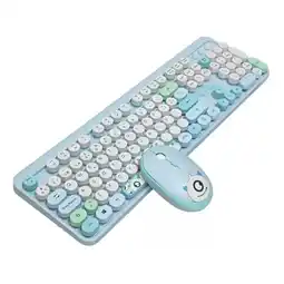 Falabella Combo Teclado y Mouse Inalámbricos USB2.4G 105 Teclas Weibo oferta