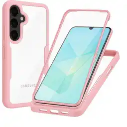Falabella Estuche Protector Funda 2 En 1 Full 360 Para Samsung A36 / A37 / A56 Rosa oferta