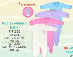 Almacenes Only Pijama enteriza bebé oferta