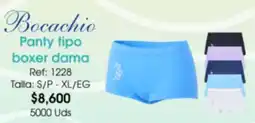 Almacenes Only Bocachio panty tipo boxer dama oferta