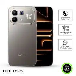 Falabella Celular | Note 60Pro | 5G | 256 GB | 8GB RAM | oferta