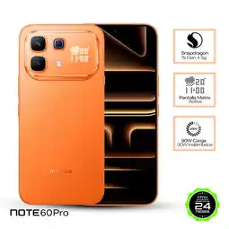 Falabella Celular | Note 60Pro | 5G | 256 GB | 8GB RAM | oferta