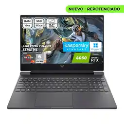 Falabella Portátil Gamer Hp Victus 15 Amd Ryzen 7 7445hs Ram 16gb Ddr5 Ssd 51gb Rtx4050 Windows 11 oferta