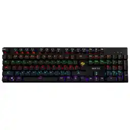 Falabella Teclado Mecanico Gamer con Luz RGB 100% Cable USB Negro oferta