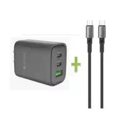 Falabella Cargador de Pared 65 Watts + Cable Tipo C 60 Watts oferta