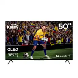 Falabella TV 50" Pulgadas 126 cm 50GQ405 4K-UHD QLED Smart TV Google oferta
