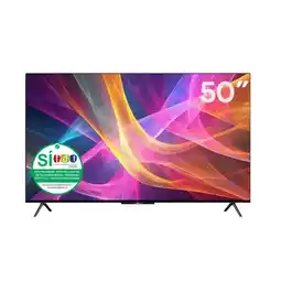 Falabella TV 50" Pulgadas 126 cm 50GQ405 4K-UHD QLED Smart TV Google oferta