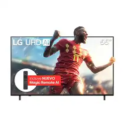 Alkomprar TV LG 55 Pulgadas 140 Cm 55UA8055PSA 4K-UHD LED Smart TV con IA oferta