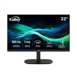 Alkomprar Monitor KALLEY 22 Pulgadas K-M22FP FHD Plano Negro oferta