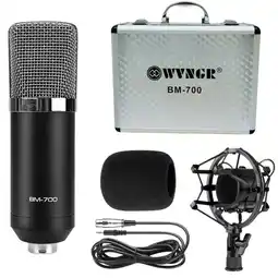 Falabella Micrófono Condensador Profesional Alta Sensibilidad y Sonido Claro oferta