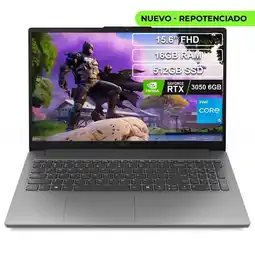 Falabella Portátil LOQ Core i5 12450HX 16GB 512GB RTX 3050 FHD oferta