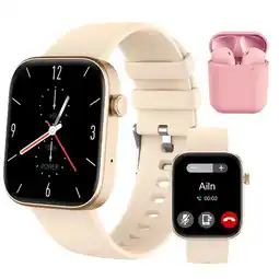 Falabella Reloj Inteligente Mujer Más Audífonos Micrófono Deportes Smartwatch oferta