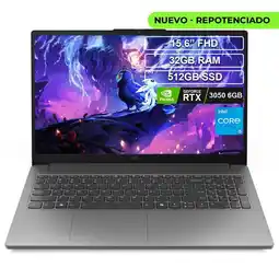 Falabella Portátil LOQ Core i5 12450HX 32GB 512GB RTX 3050 FHD oferta