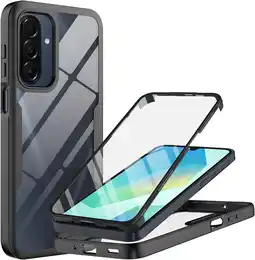 Falabella Estuche Protector Case Funda 2 En 1 Full 360 Para Samsung A16 / A17 Negro oferta