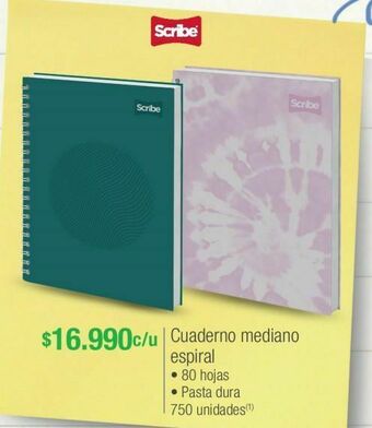 Jumbo Cuadernos scribe oferta