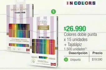 Jumbo Lápices de colores incolors oferta