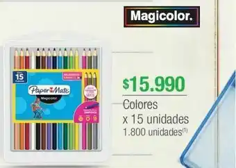 Jumbo Lápices de colores magicolor oferta