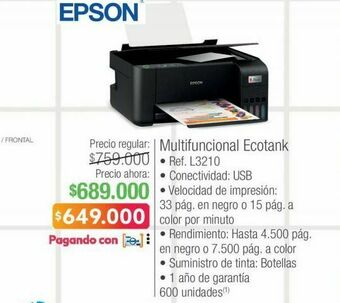 Jumbo Impresora epson oferta