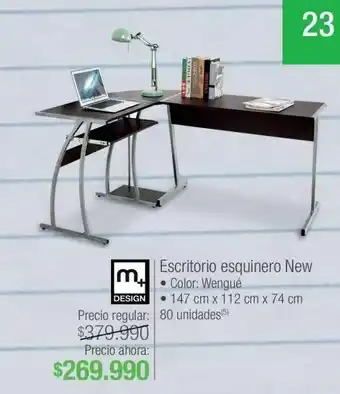 Jumbo Escritorio esquinero oferta