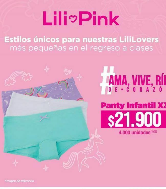 Pantis best sale lili pink