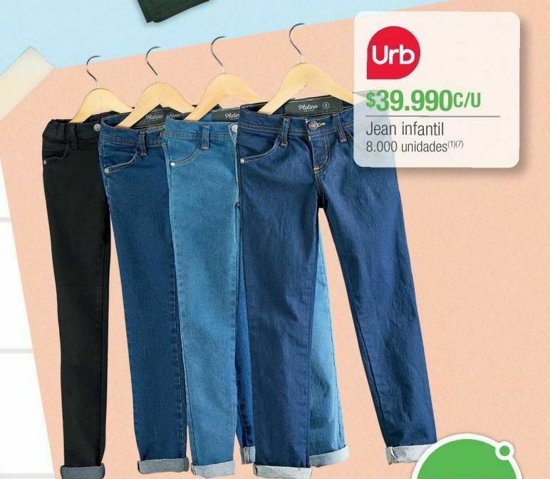 Jumbo Jeans niño urb oferta