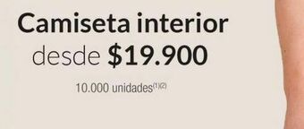 Jumbo Camiseta interior oferta