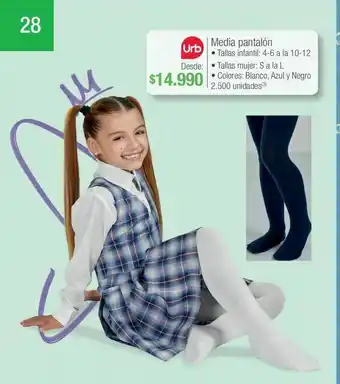 Jumbo Medias niña urb oferta