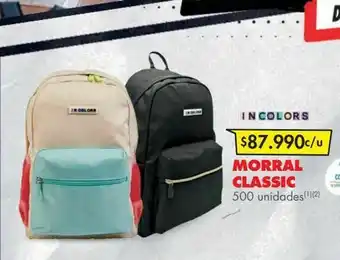Metro Morral classic incolors oferta