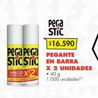 Metro Pegante en barra x 2 unidades oferta