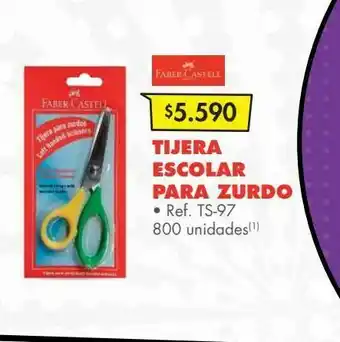 Metro Tijera escolar para zurdo oferta