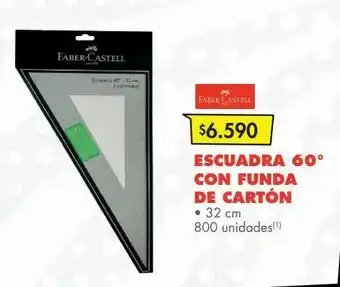 Metro Escuadra 60º con funda de cartón oferta