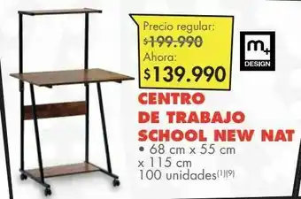 Metro Centro de trabajo school new nat oferta