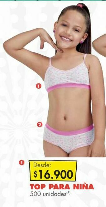 Metro Top para niña oferta
