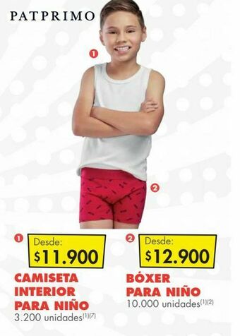 Metro Boxer para niño oferta