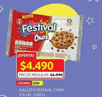 Ara Galletas festival chips oferta
