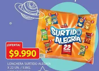Ara Lonchera surtido alegria oferta