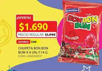 Ara Caramelos bon bon bum oferta