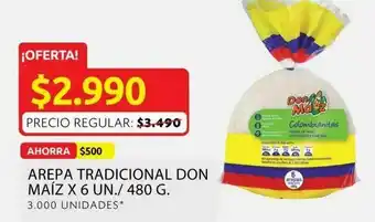 Ara Arepa tradicional don maiz oferta