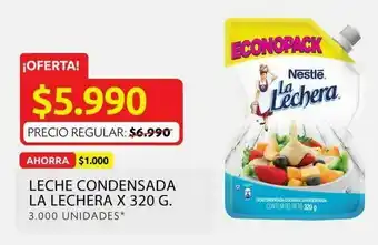 Ara Leche condensada la lechera 320 gr oferta