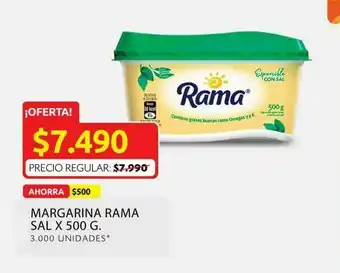Ara Margarina rama 500 gr oferta