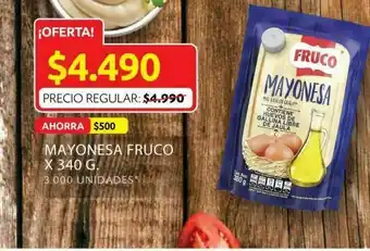 Mayonesa fruco 340 gr