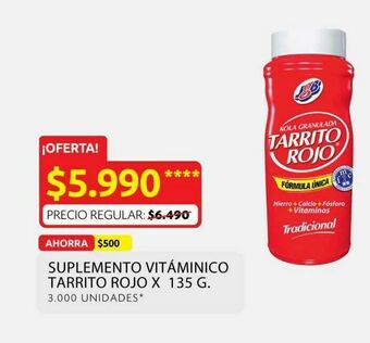 Ara Suplementos alimenticios tarrito rojo oferta