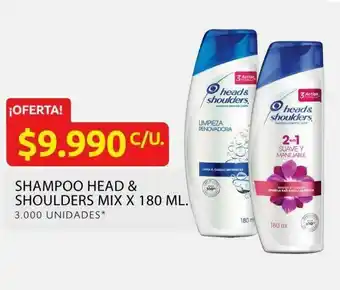 Ara Shampoo head & shoulders 180 ml oferta