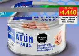 Ara Atún costa blanca lomos en agua oferta