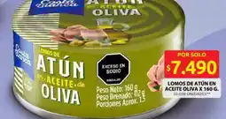 Ara Lomos de atún en aceite oliva oferta