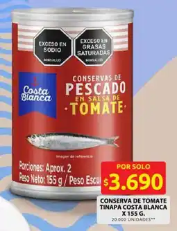 Ara Conserva de tomate tinapa costa blanca oferta