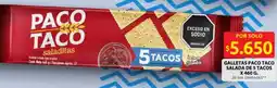 Ara Galletas paco taco salada de 5 tacos oferta