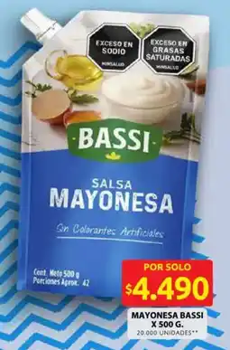 Ara Bassi salsa mayonesa oferta